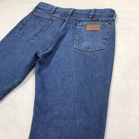 WRANGLER Jeans Men 34/30 (33x29 actual) 13MWZPW Cowboy Cut Relax Fit USA Made - Picture 8 of 16